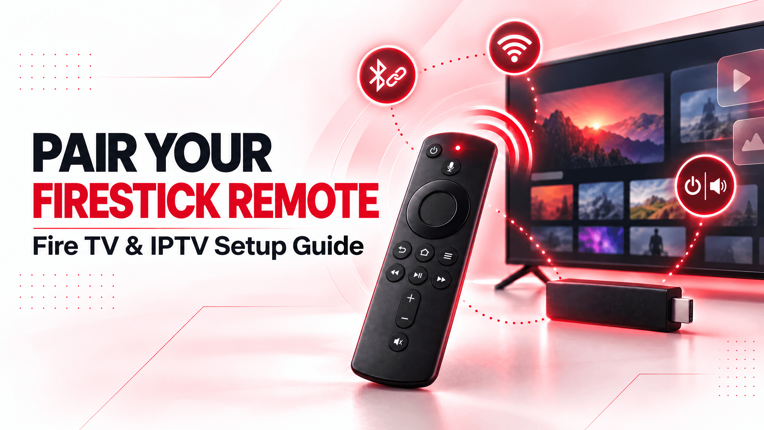 Pair your Firestick remote: Fire TV and IPTV setup guide